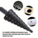 Step Drill Bit 3pcs Set 3-12mm, 4-12mm, 4-20mm DIY & Home Tools