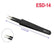 Stainless Steel Tweezer Set 6Pcs ESD Anti-Static Tweezers Kit GS11 DIY & Home Tools