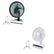 Portable 360° Mini Fan Auto Moving Head Rechargeable USB Table Car Fan