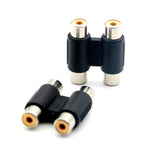 2RCA Female to Female Adapter M02 AV Adapters
