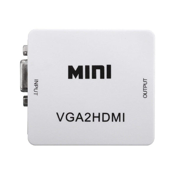 VGA to HDMI Female To Female Video Adapter (LS48) for HDTV To Connect PC Laptop
