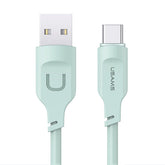 USAMS 1.2M 6A USB C Type C Charger Data Cable Mobile Accessories