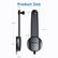 Replacement Arm for Dashboard Mount 17mm Ball Joint & 197mm Glue Base For Tesla Car Accessories