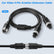 40cm 4Pin Video Splitter Cable for Bus Truck Reversing Rear Camera Car Accessories