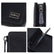 Men's Slim RFID Wallet Stylish Short Bifold Coin Purse with Zipper Colorblock Home Essentials