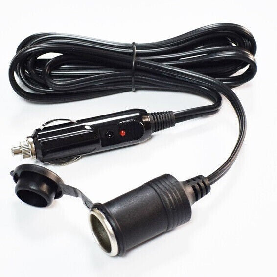 3m Car Cig Lighter Socket Extension Adapter Plug Cable (KS04.4) 12V 24V ...