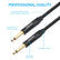 1M-10M 6.35mm 1/4" jack Mono TS Male to Male Guitar Amplifier AV Cables
