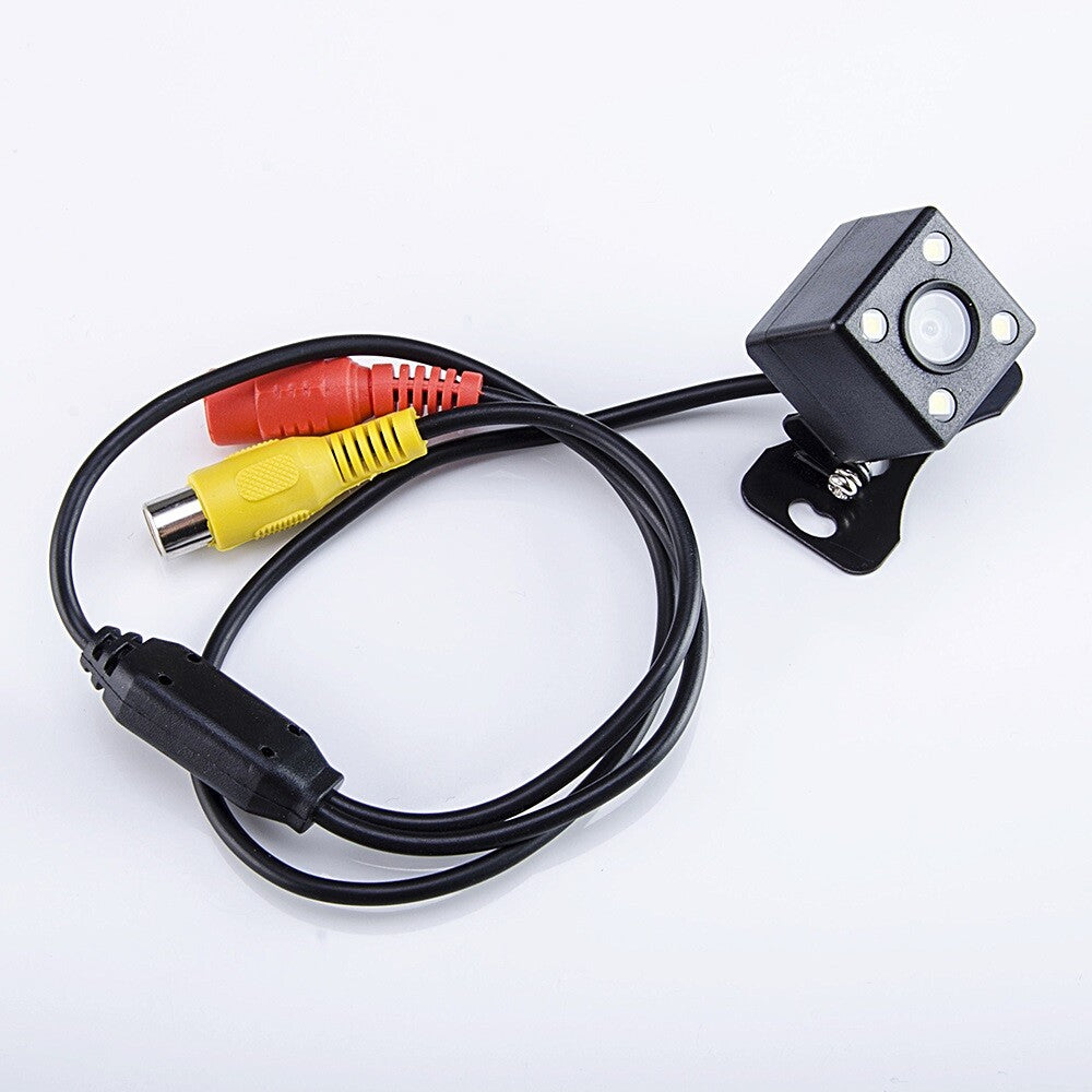 Car Rear View Camera 4x LED Square Reversing Parking Waterproof 120 ...