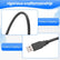 23cm Firewire IEEE 1394 6 Pin Female to USB Male Extension Cable For Camera DV PC Accessories