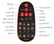 15 Eyes Party Stage Lights Strobe LED RGB DMX Party Effects