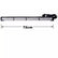 72W 90W 24x 30x LED Car Warning Spotlight Bar White or Amber Car Accessories