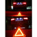 W838 Triangle Car Repair Working Lamp Warning Traffic Light 1600LM 4 Modes Automotive Tools