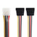 20cm 4 Pin IDE Molex to Dual SATA Power Y Splitter Cable For HDD PC Accessories