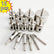 15PCS Diamond Drill Bit Set Hole Saw for Glass Tile Ceramic Marble Granite DIY & Home Tools