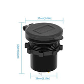 Modified Dual USB Car Charger 12-24V Phone Charger Voltage Display DIY Install Car Accessories