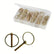50Pcs Lynch Locking Pin Assortment Kit DIY & Home Tools