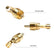 Gold Plated Speaker Phono Adapter RCA Male to 2 Screw Terminal RCA270 Solderless AV Adapters