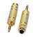 3.5mm Male to 6.35mm Stereo Female Converter AV Adapters