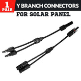 1 Pair Y Branch Inline Solar PV Panel Connector Cable Data & Communication