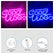 33x17.8cm USB Powered Good Vibes Ready-Made LED Signs