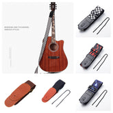 Guitar Strap Adjustable Belt Flame for Guitar Strap LS09 Home Essentials