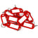 10pcs Of Blue/Red/Black Plastic W/Tags Keyring Luggage Key Tags ID Tags Name Tag Home Essentials