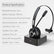 Bluetooth Noise Cancelling Headset for Truck Driver BH-M97 Mobile Accessories