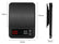 3kg/0.1g LED Electric Kitchen Scale Coffee Scale W/ Timer QS65 Digital Scales
