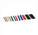 750Pcs Cable Heat Shrink Tubing Sleeve Wire Wrap Tube 2:1 Assortment Kit DIY & Home Tools