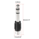 6.35mm 1/4" Mono Male To 1 RCA Female Adapter M08 AV Adapters