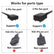 27cm SATA 15Pin to 2/3/4 Way 3 Pin/4 Pin For PC Fan PC Accessories