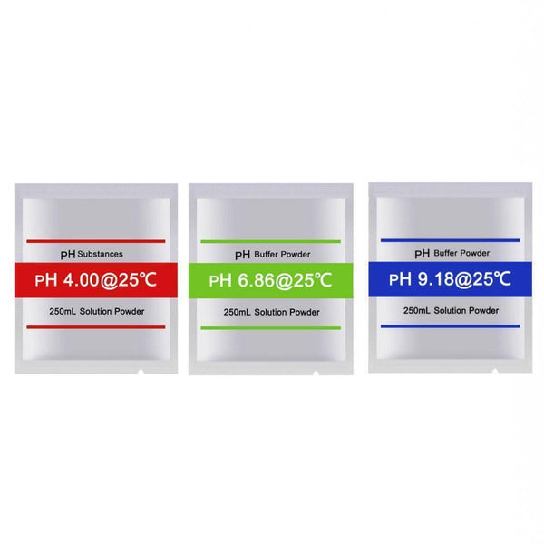 pH Tester Calibration Powder Buffer Solution x3 Sachet pH4.00 pH6.86 pH9.18 Kit Tool