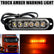 6 LED Auto Truck Warning Lights Amber Red White Car Accessories