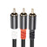 Evertech RCA Male to Dual RCA Male Audio Cable 2-5m AV Cables