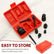 9Pcs Impact Socket Adapter & Reducer Set DIY & Home Tools
