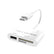 3 in 1 Type-C to USB2.0 & SD Micro SD Memory Card Reader FS27 PC Accessories