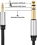 EVERTECH 3.5mm to 6.35mm Stereo 6.5mm 1/4 inch Amplifier Guitar Fabric AV Cables