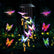 Wind Chimes Solar Powered LED Lights Party Effects