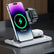 15W 4 in 1 Wireless Quick Charger Magnetic Dock Charging Station For Phone Watch Mobile Accessories