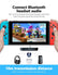 Bluetooth 5.0 Wireless Audio Adapter Transmitter Type-C for Switch PS4 PC