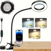 Magnifying glass with light and clip DIY & Home Tools