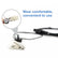 Walkie Talkie Acoustic Tub 2 Pin Earpiece Data & Communication