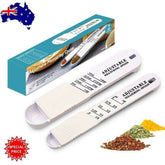Adjustable Measuring Spoon Spoons with Scale Tool 2Pcs Set NS50-1 Home Essentials