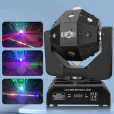 24 in 1 Stage Lighting LED Moving Head Spot Beam Light Party Effects
