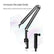 Microphone Boom Arm Stand Compatible with HyperX QuadCast, Rode and Blue Yeti Party Effects