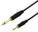 Gold 3.5mm Stereo To 6.35mm Mono 1/4 inch Amplifier Guitar AV Cables
