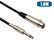 XLR Female to TS 6.35mm 6.5mm Male Mono Cable AV Cables