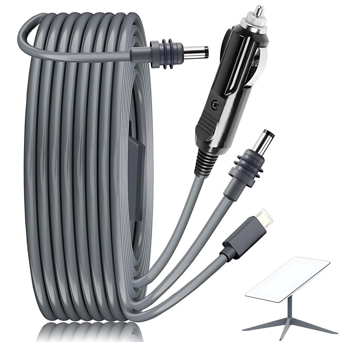 5 Meter 3 in 1 Power Cable For Starlink Mini Car Accessories