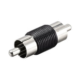 RCA Male to male Coupler Audio Connector Adapter M44 AV Adapters