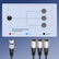 60cm Balanced XLR Splitter Cable 1 Female to 3 Male AV Cables
